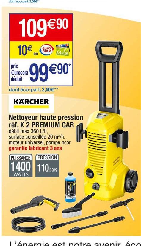 Promo Nettoyeur Haute Pression K 2 Premium Car Kärcher chez Cora