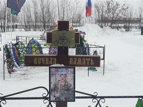 В Новосибирской области опубликованы фотографии могил погибших на СВО ...
