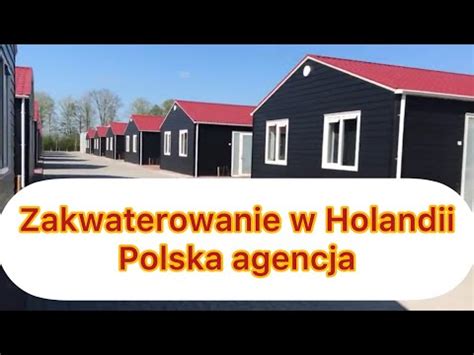 Zakwaterowanie Polska Agencja W Holandii Youtube