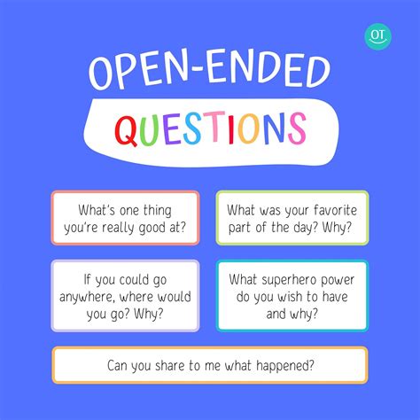 Get examples of open ended questions for your kids with these ... 