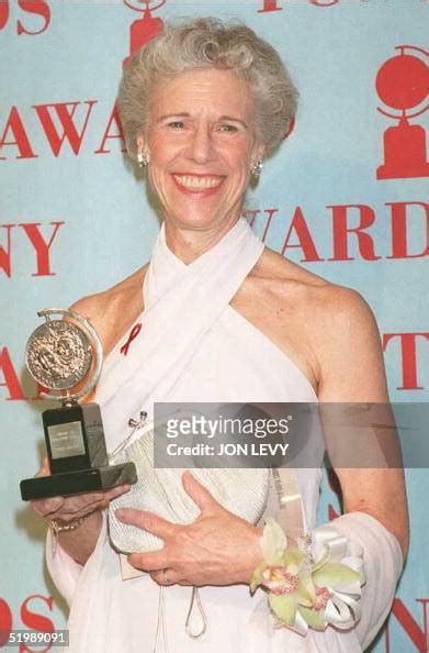 Actress Frances Sternhagen Holds Her Tony Award 04 June In New York