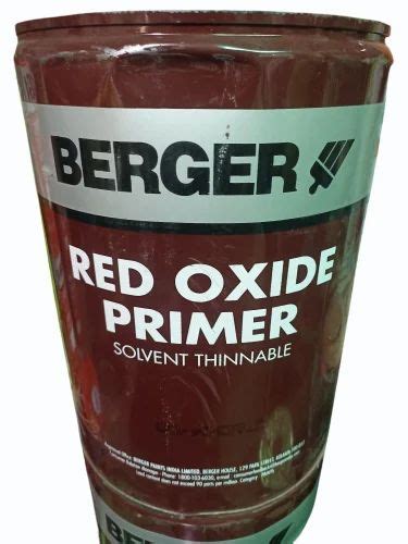 Berger Red Oxide Primer Ltr At Bucket In Bhopal Id