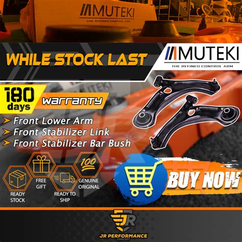 Muteki Lower Arm Stabilizer Link Stabilizer Bush Muteki Perodua