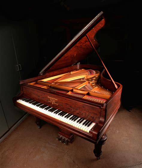 Magnificent Steinway B Semi Concert Grand In Rare Ornate Mahogany Art