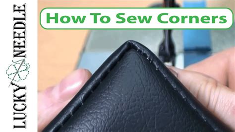 How To Sew Square Corners 90 Degree Corners Upholstery Basics Artofit