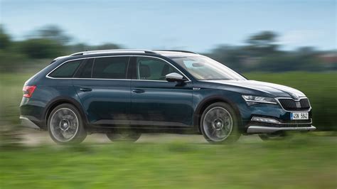 Skoda Superb Scout Test Drive The New Skoda Superb 44 Combi