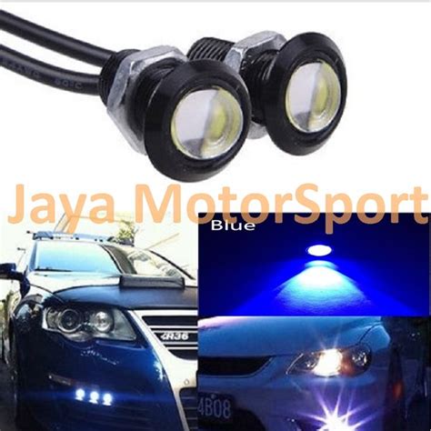 Jual Lampu Led Mata Elang Eagle Eyes Drl Daytime W Mm Blue Biji Di