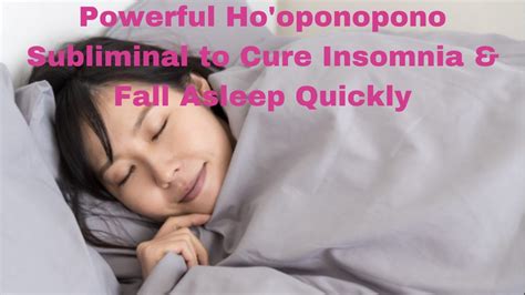 Ultimate Insomnia Relief Unleash Deep Sleep Ho Oponopono Subliminal