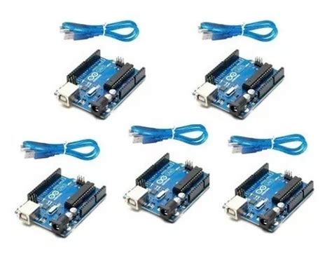 Arduino Uno R3 Compatible Paquete De 3 Unidades Inc Igv Cuotas Sin