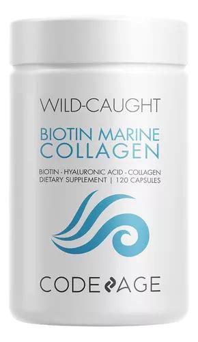 Colageno Marino Hidrolizado Mcg De Biotina Capsulas Env O Gratis