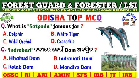 Odisha Gk Mcq Odisha Questions And Answers RI ARI AMIN OSSC