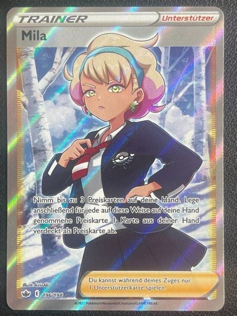 Mila Ultra Rare Full Art Pok Mon Chilling Reign Kaufen Auf