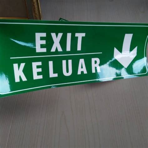 Jual Stiker Exit Keluar Shopee Indonesia