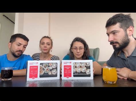 Migros Paket Suşi Denedik Dardanel Suşi YouTube