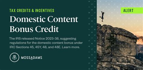 IRS Issues Guidance On The Domestic Content Bonus Credit