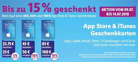 Noch Mehr Angebote Bis Zu 15 Prozent Rabatt Auf ITunes Karten