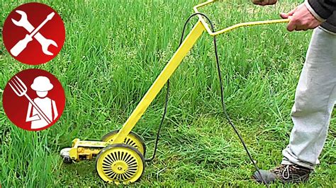 Grass Cutting Homemade Machine Review First Use Youtube