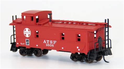 N Scale Atlas 35633 Caboose Cupola Steel Santa Fe 160