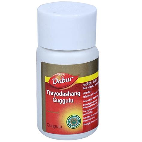 Dabur Trayodashang Guggulu Tablet Pack Of Tab Ayubazar