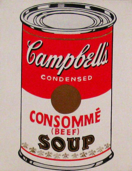 Campbells Soup Cans-2 (Andy Warhol) (1962) | SUNIPIX