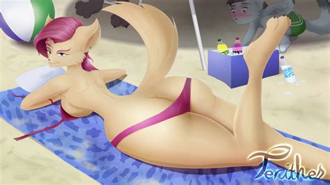 Sunbathing By Terithes Hentai Foundry