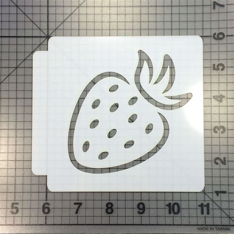 Strawberry Stencil