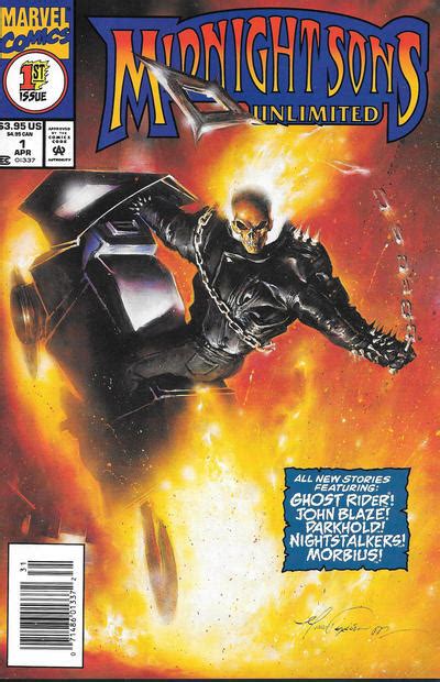 Midnight Sons Unlimited 1 Newsstand FN Marvel Ghost Rider