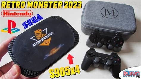 Análise do Console Retro Monster Android S905x4 48 000 GAMES