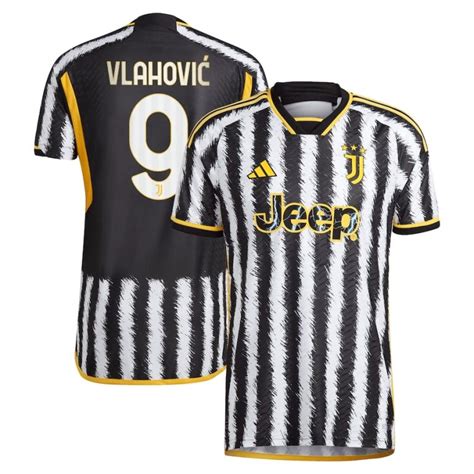 Maillot Juventus Domicile 2023 2024 Vlahovic Foot Soccer Pro