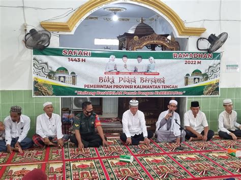 Safari Ramadan Berkah Kalteng Gelar Kegiatan Buka Puasa Bersama Di