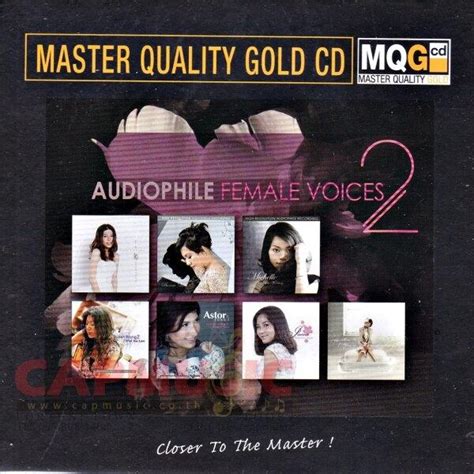 Cd Various Artists Audiophile Female Voices 2 Mqgcd Capmusic