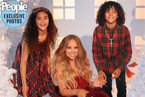 Mariah Carey Stars Alongside Twins Monroe And Moroccan In New Holiday