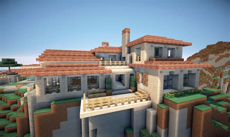 Exquisite Spanish Architecture Minecraft Inspiratif Design