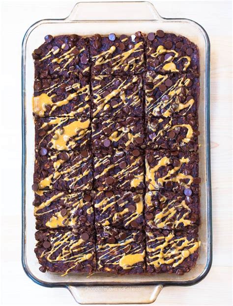 Peanut Butter Brownie Baked Oatmeal Chocolate Covered Katie No Bake