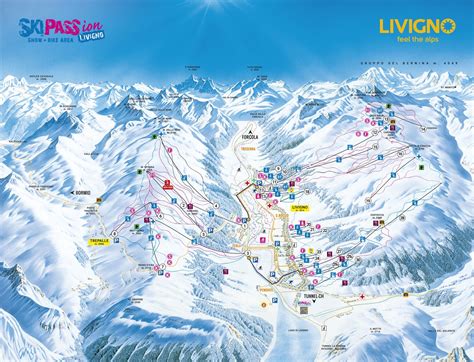 Bergfex Plan Des Pistes Livigno Ski De Fond Livigno