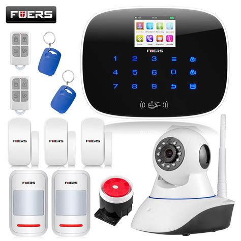 Fuers Wireless Burglar Alarm G Gsm Sms Rfid Home House Burglar Alarm