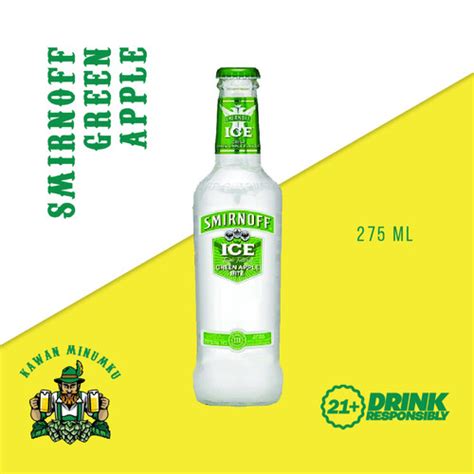 Jual Smirnoff Ice Green Apple Ml Kota Bekasi Kawan Minumku