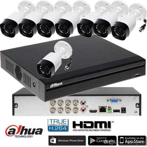 Dahua Channel Ch Mp Full Hd P Cctv Combo Set Security Cameras