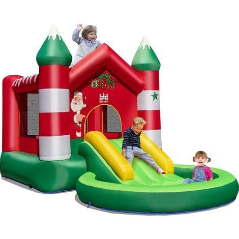 COSTWAY Castillo Hinchable Parque Inflable para Niños con Temática