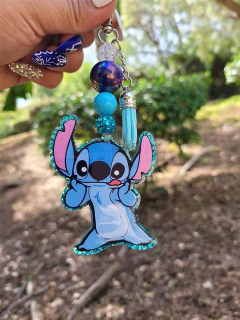 Cute Alien Keychainkey Holderpurse Accessories Cute Ts Etsy