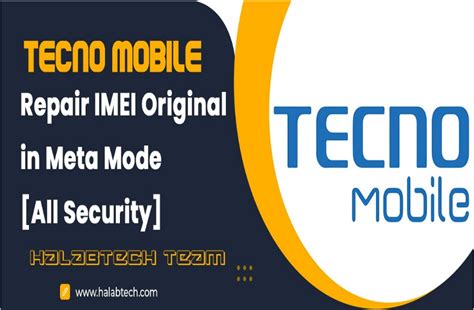 Halabtech Tecno Pova Lh N Repair Imei Original In Meta