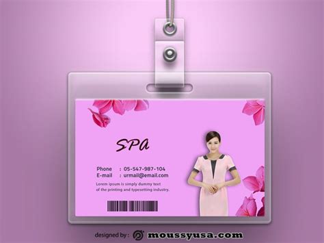 3 Spa Id Psd Template Templates Sample Mous Syusa