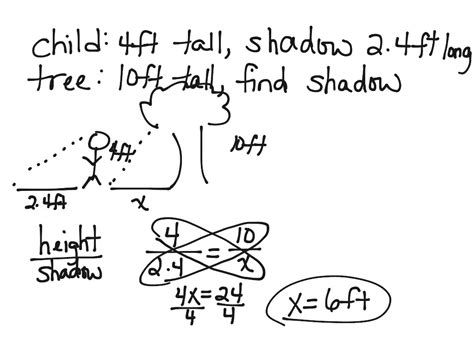 Similar Figures And Proportions Math Algebra Solving Equations