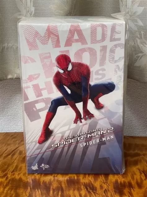 HOT TOYS PELÍCULA Obra Maestra The Amazing Spider Man 2 1 6 Escala Figura Spi EUR 346 80