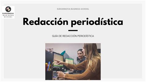 REDACCIÓN PERIODÍSTICA Web Oficial EUROINNOVA