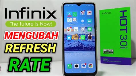 Cara Mengubah Refresh Rate Layar Infinix Hot 30i YouTube