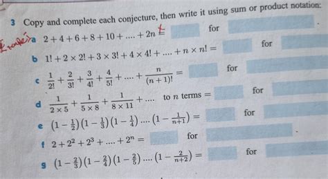 Solved 3 Copy And Complete Each Conjecture Then Write It Chegg