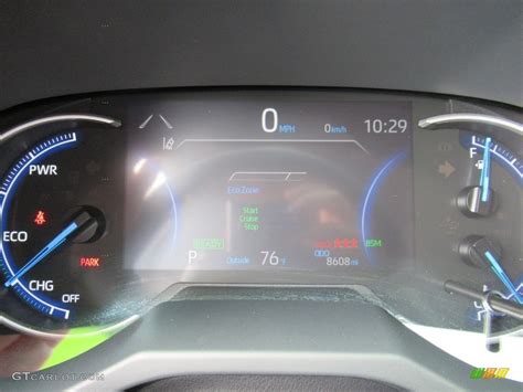 2020 Toyota Rav4 Limited Awd Hybrid Gauges Photo 142323002