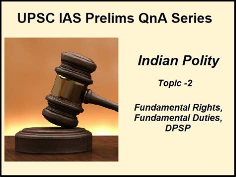 Upsc Ias Prelims 2021 Important Questions On Indian Polity Topic 2