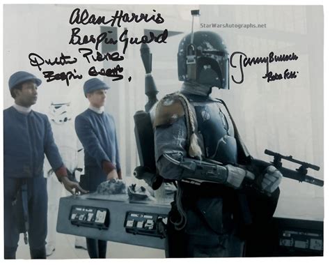 Star Wars Bespin Guard autographs signed photo 8x10